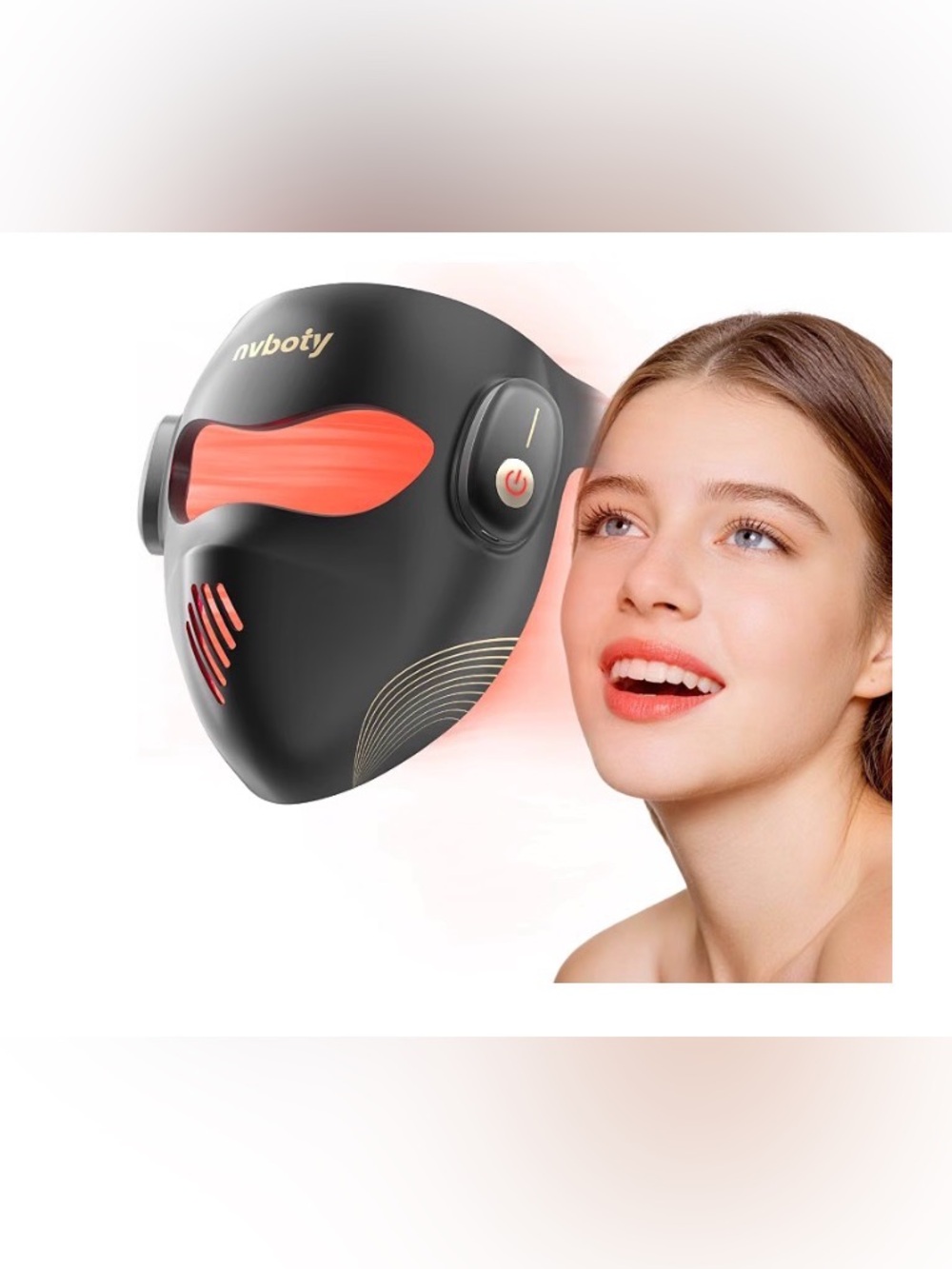 Red Light machine for Face, 9 Modes with 328 LEDs, Wireless 4000mAh Remote